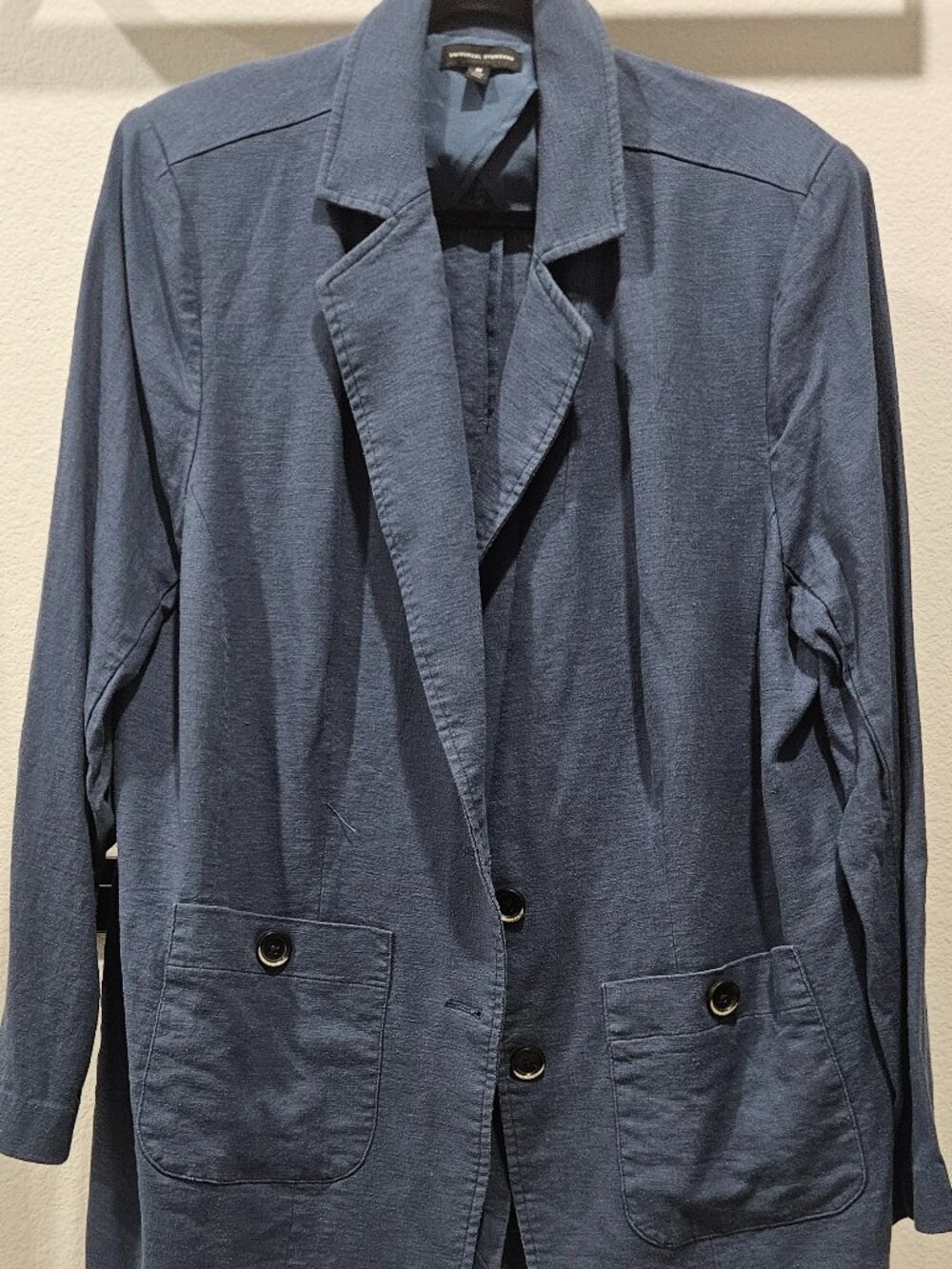 Unstructured Blazer - Blue